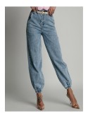  Damen-Joggerjeans mit hohem Bund AZRBS727